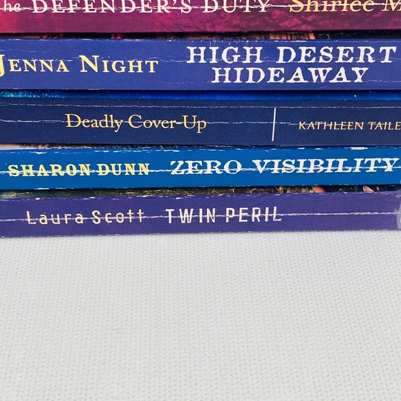 Harlequin Love Inspired Suspense 10 Book‎ Lot Inspirational Romance Paperback - Picture 3 of 6